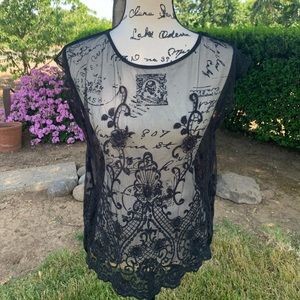 Mesh design top by Forever 2️⃣1️⃣